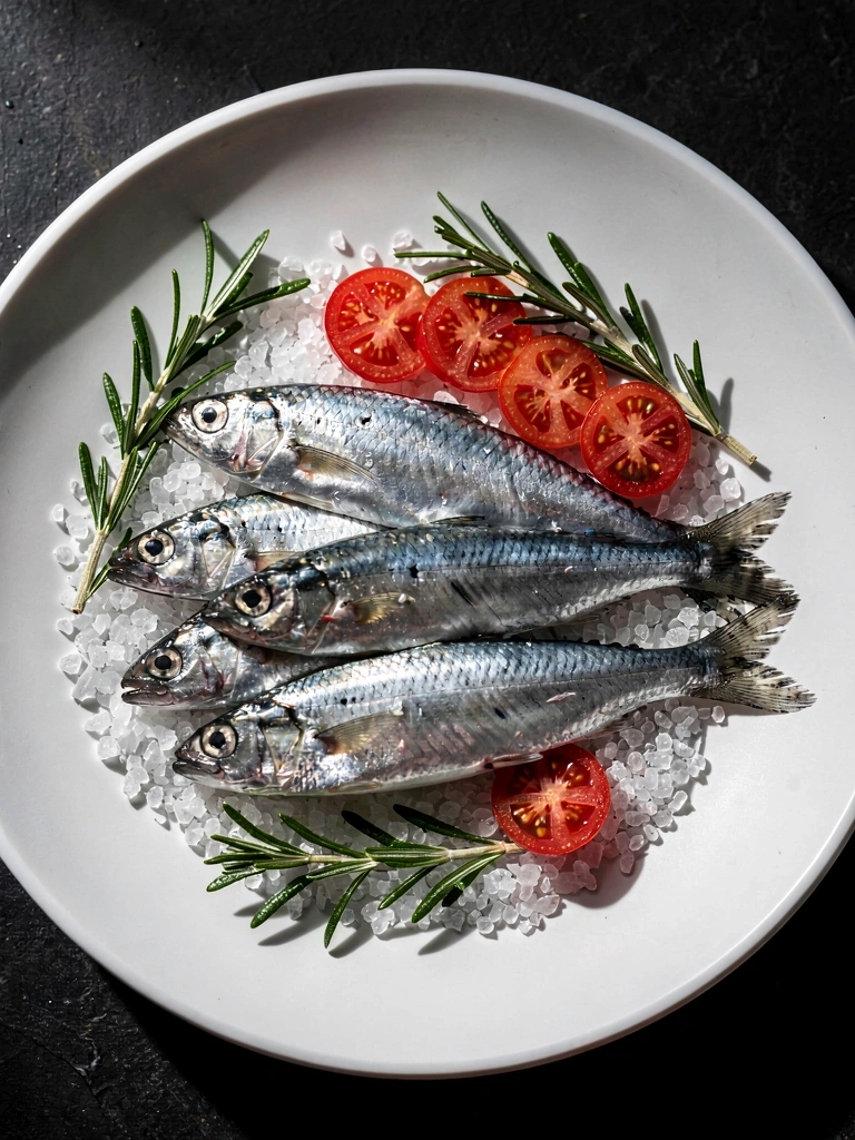 Sardinhas frescas fonte de Omega-3